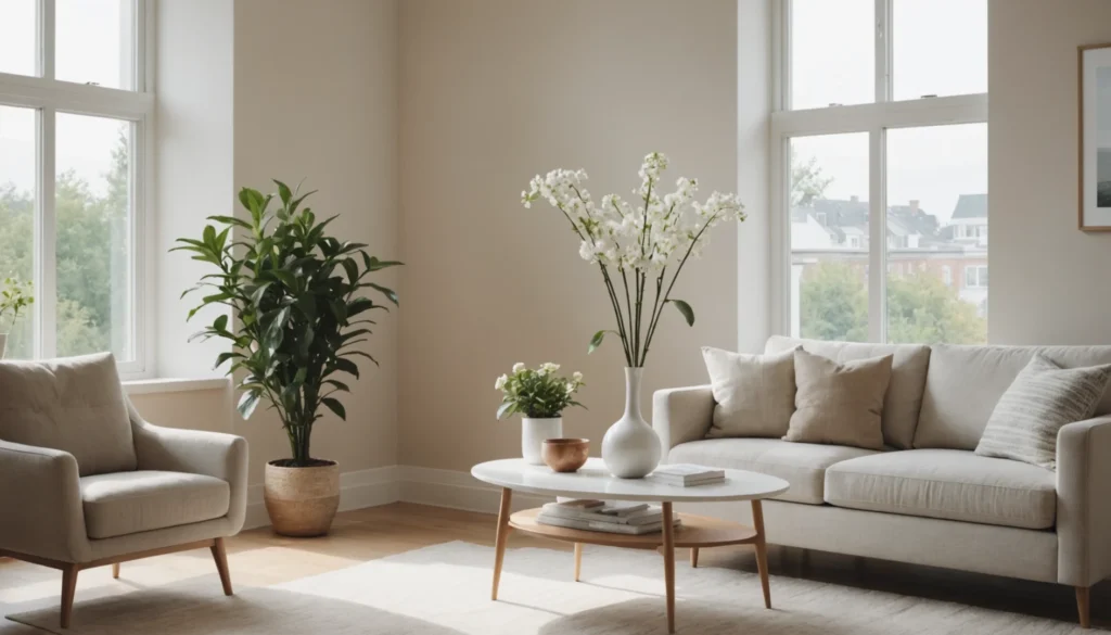 plantes avec petites fleurs blanches