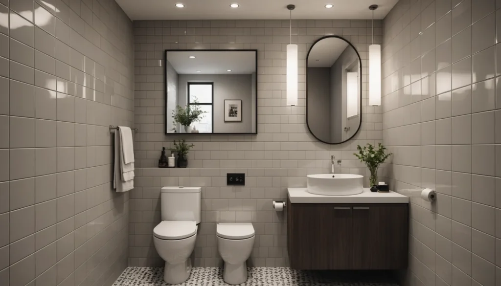 idées de carrelage pour petites salles de bain