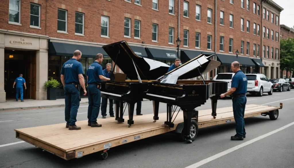 comment transporter un piano à queue