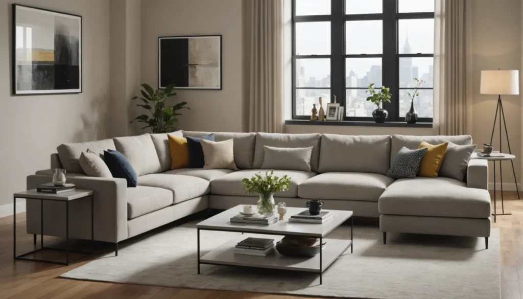quelle table basse pour canapé d'angle