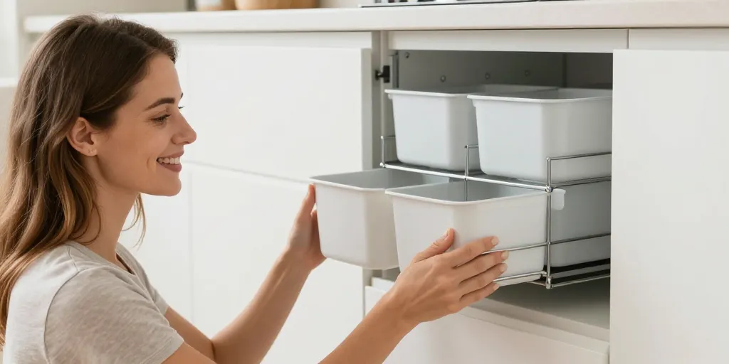 astuce gain de place cuisine