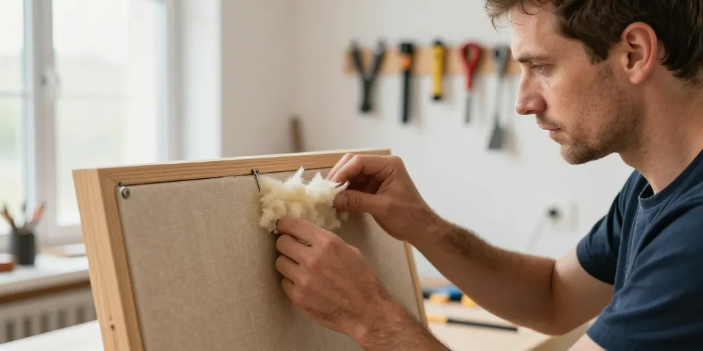 Comment fabriquer un panneau acoustique